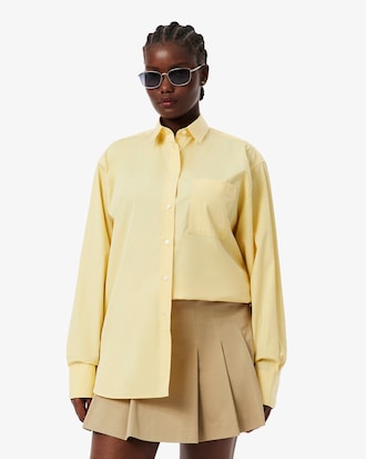 Women's Oversized Cotton Button Down Shirt