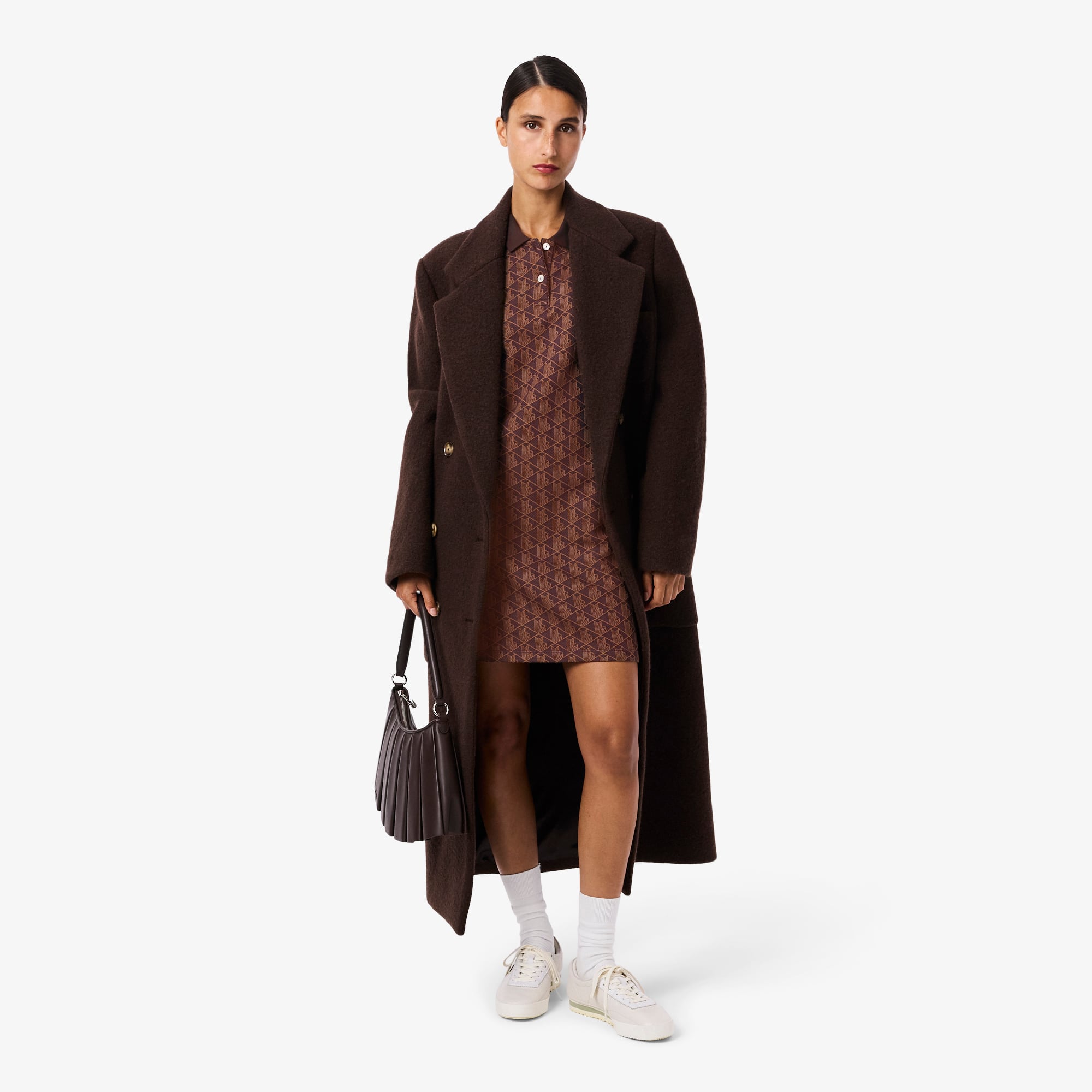 Women's Slim Fit Monogram Polo Dress - Dresses - New In 2025