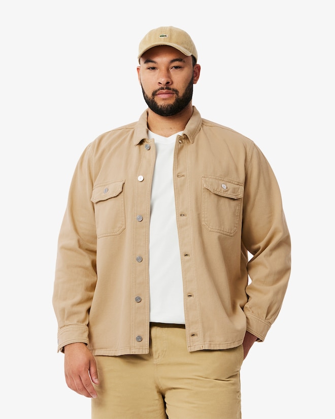 Men's Oversized Denim Overshirt