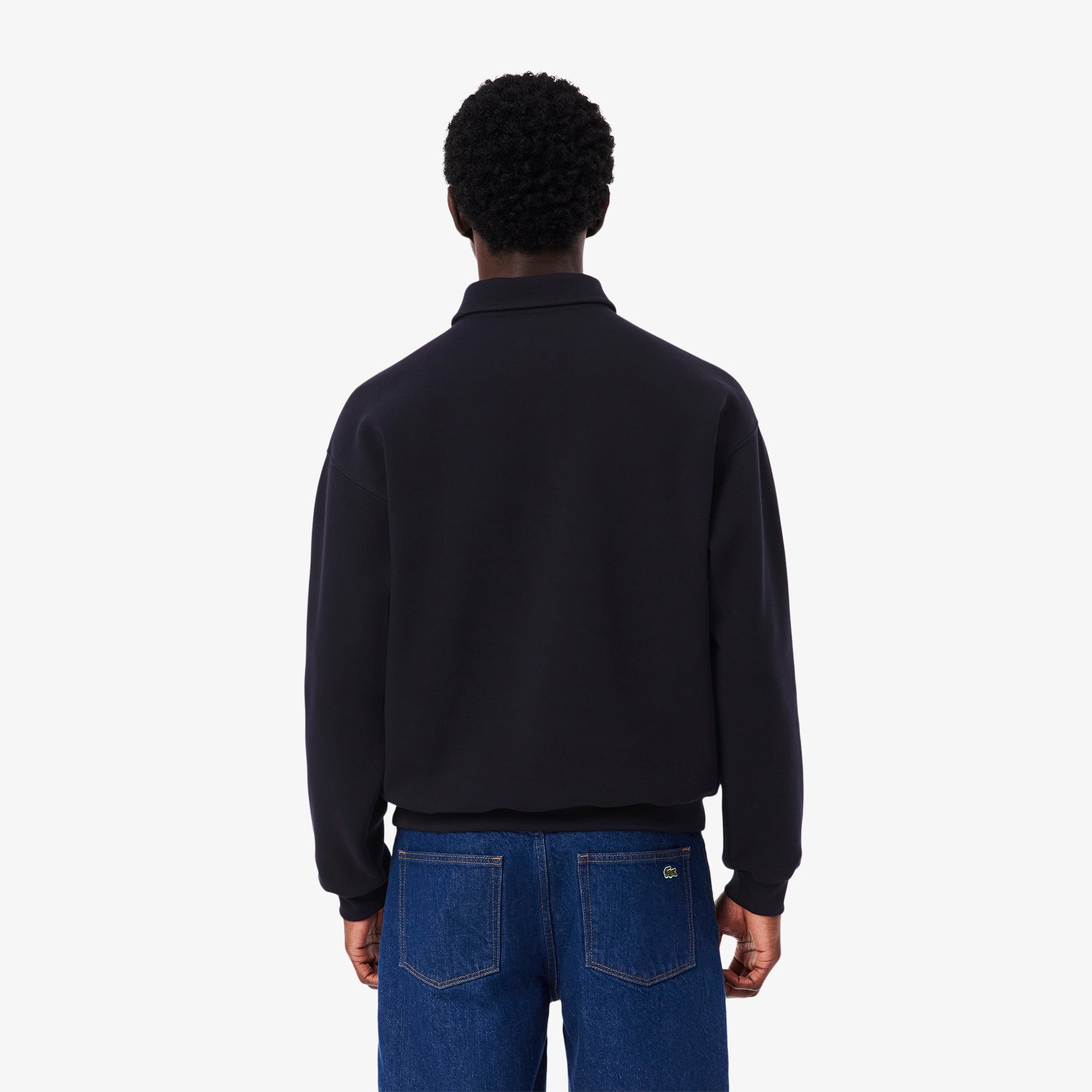 Men's Loose Fit Piqué Sweatshirt - Sweaters & Sweatshirts - New In