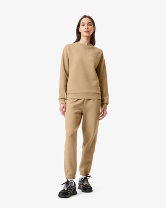 Women’s Crew Neck Piqué Sweatshirt