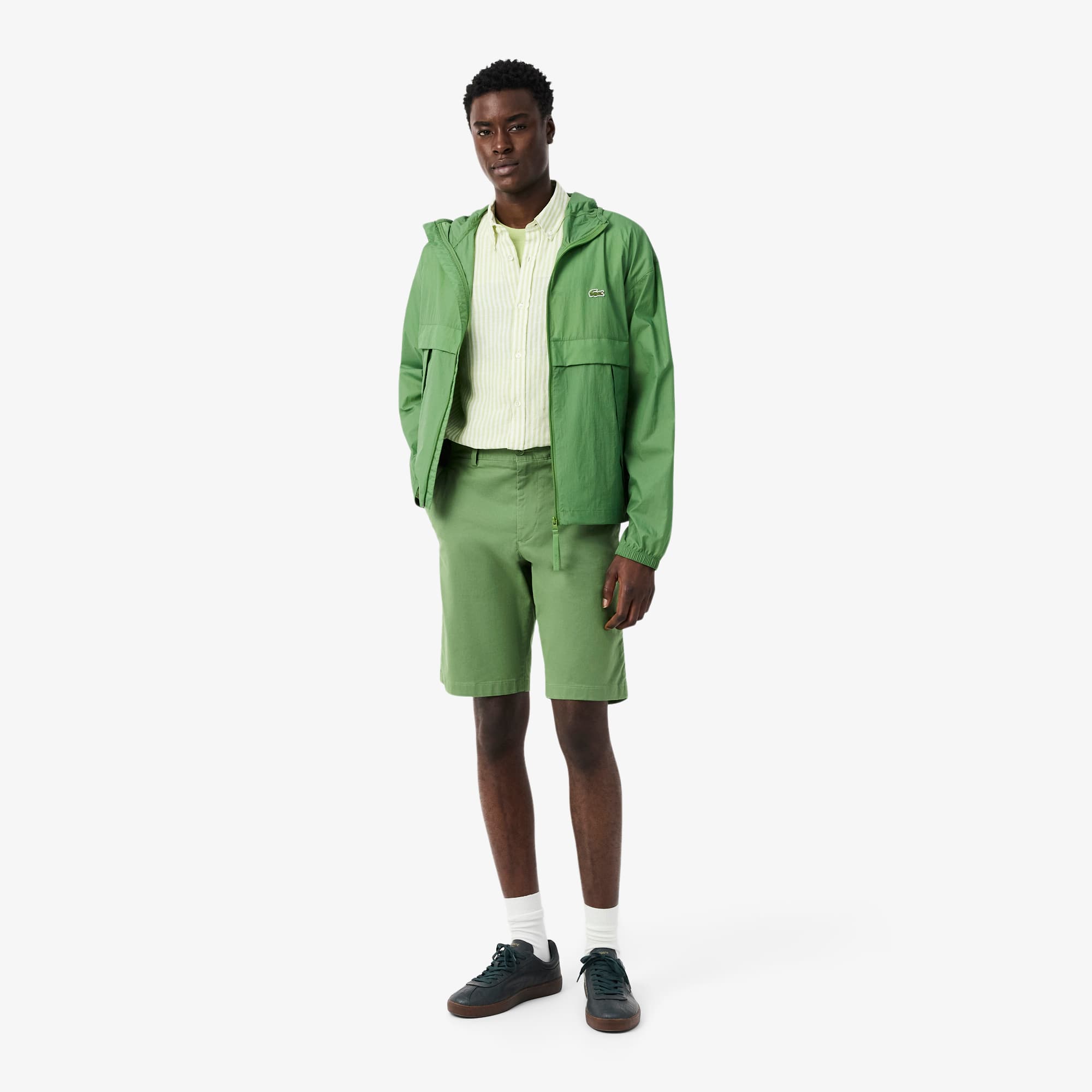 Stretch Twill Chino Shorts - Shorts & Swim - New In 2026 | Lacoste