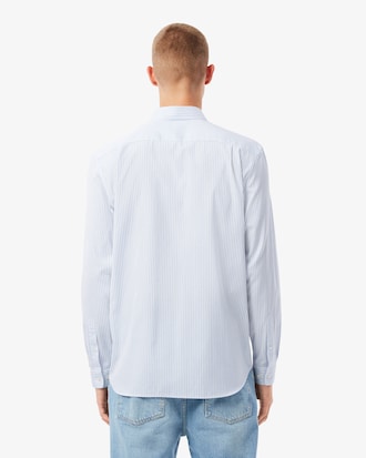 Chemise regular fit pinpoint ray&eacute;e