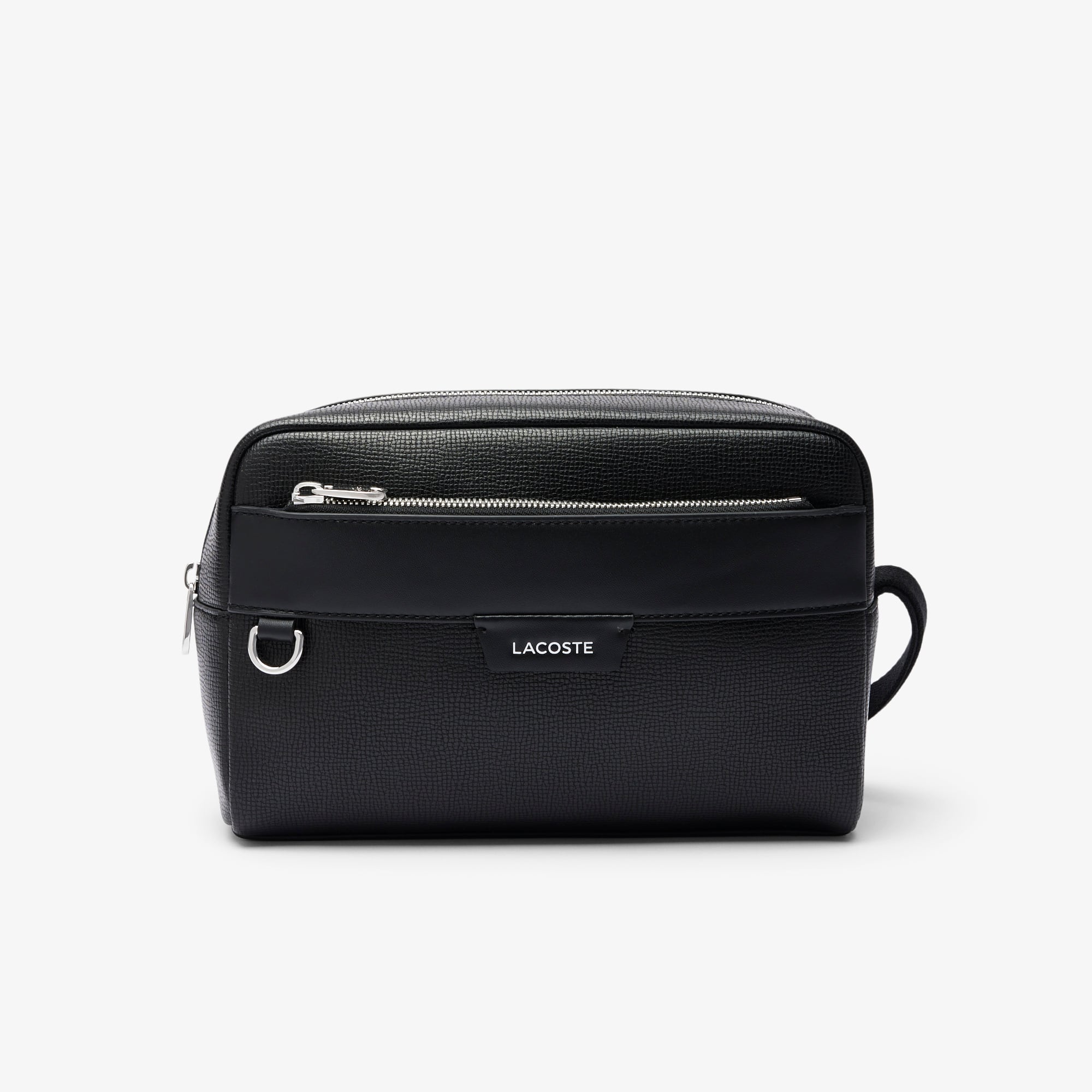 Lacoste Neceser De Piel Ossian Negro