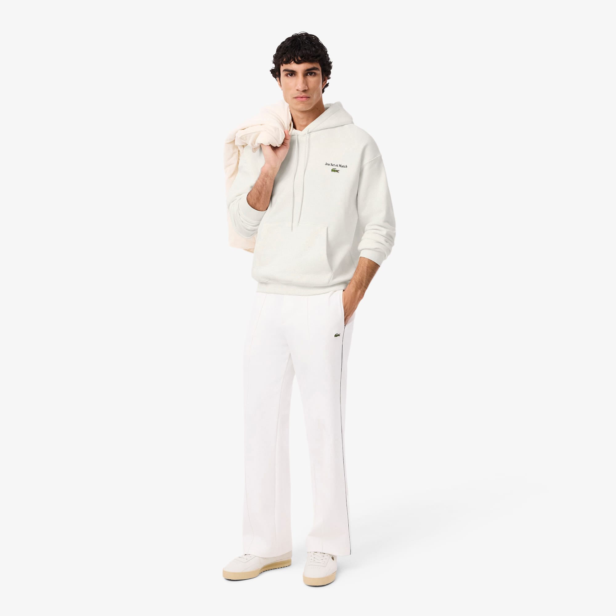 Men's Multi Print Fleece Hoodie - Sweaters & Sweatshirts - New In