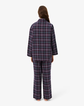 Cotton Plaid Pajama Set