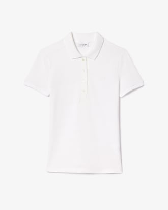 Women's L.12.D Slim Fit Stretch Mini Piqué Polo