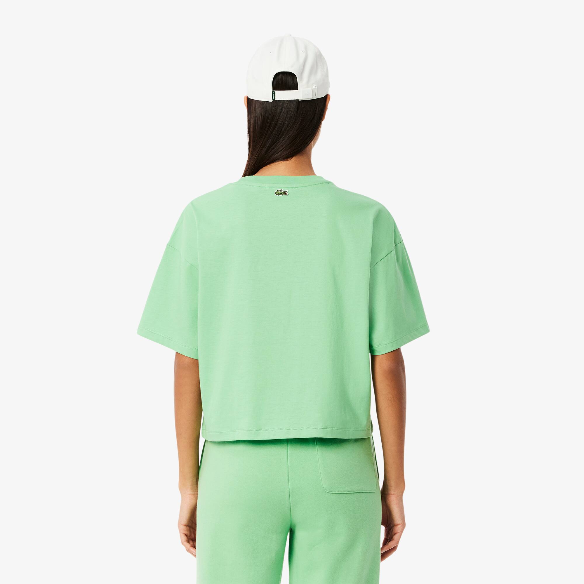 Women's Cotton Logo T-Shirt - T-Shirts & Tops - New In 2026 | Lacoste