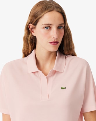 Women's Relaxed Fit Piqu&eacute; Polo