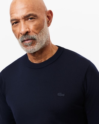 Men's Merino Wool Crew Neck Sweater