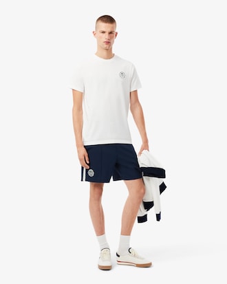 Shorts Heritage de tenis con detalles de insignia Ultra seco para hombre