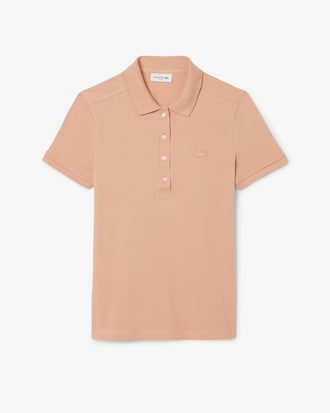 Women's L.12.D Slim Fit Stretch Mini Piqu&eacute; Polo