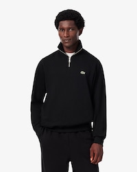 Men's Zip-Up High-Neck Sweatshirt