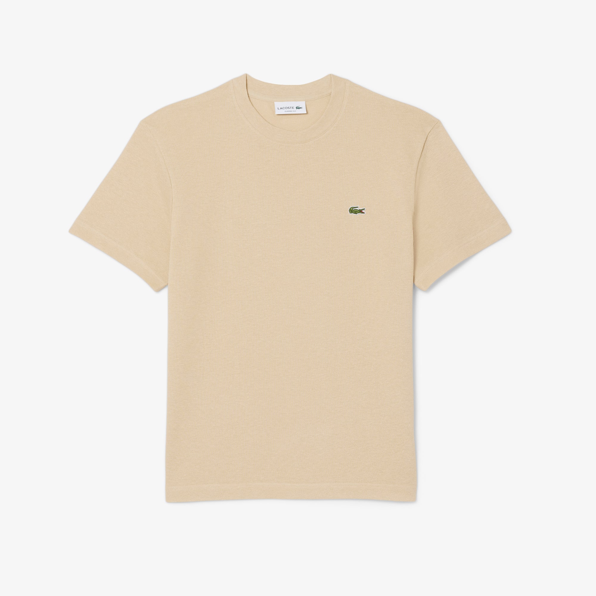 Heavy Cotton and Linen Piqué T-Shirt - Men's Collection - New In
