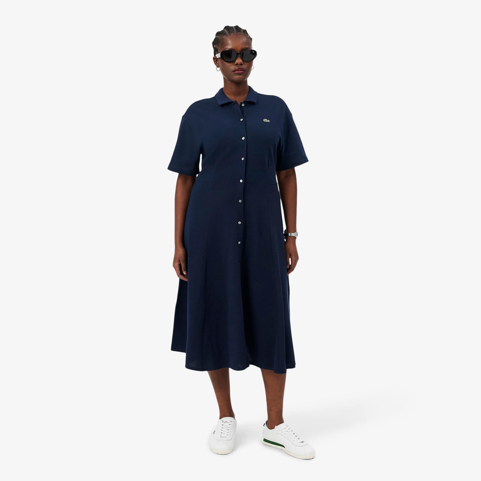 lacoste polo dress red Lacoste maroon polo dress sporty preppy chic by Lacoste