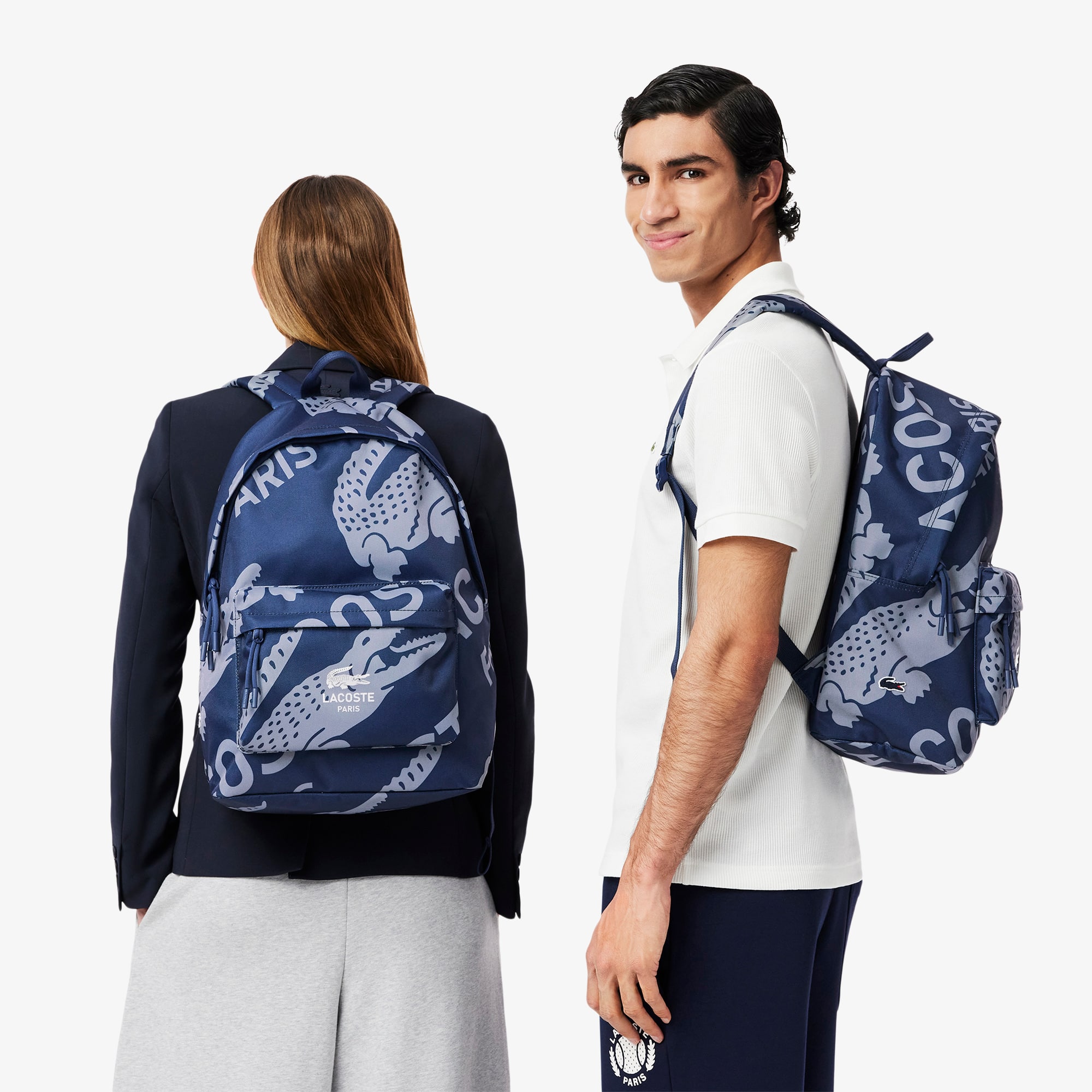 Unisex Neocroc Printed Backpack - Bags - New In 2025 | Lacoste