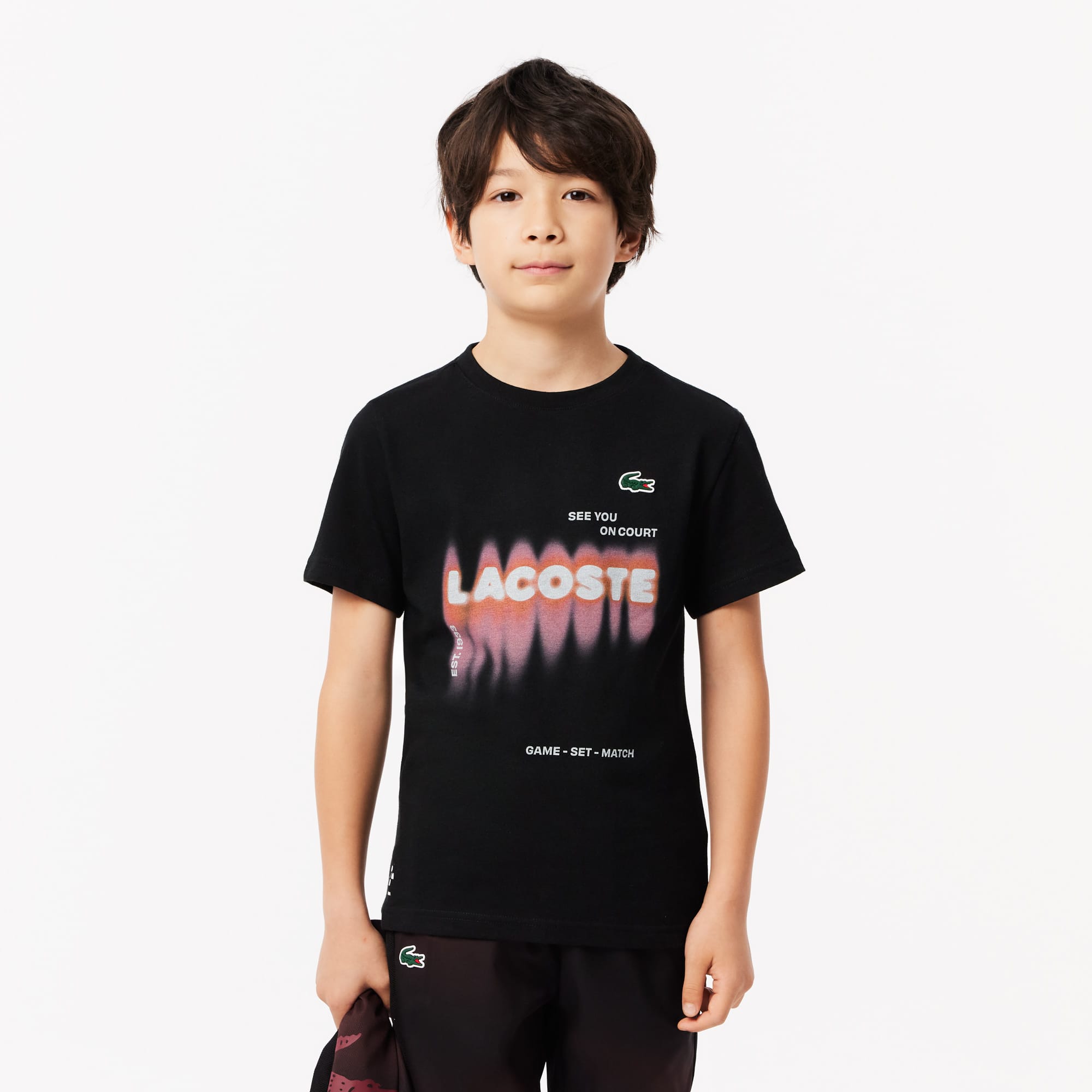 Kids' Lacoste Tennis x Daniil Medvedev T-Shirt - T-Shirts & Tops