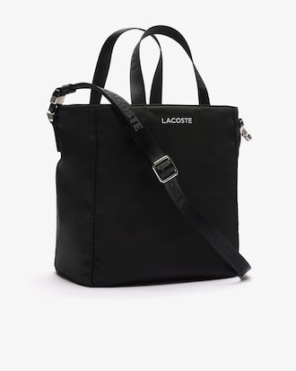 Active Nylon Vertical Pocket Tote Bag
