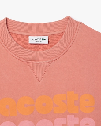 Sudadera de polar con estampado degradado