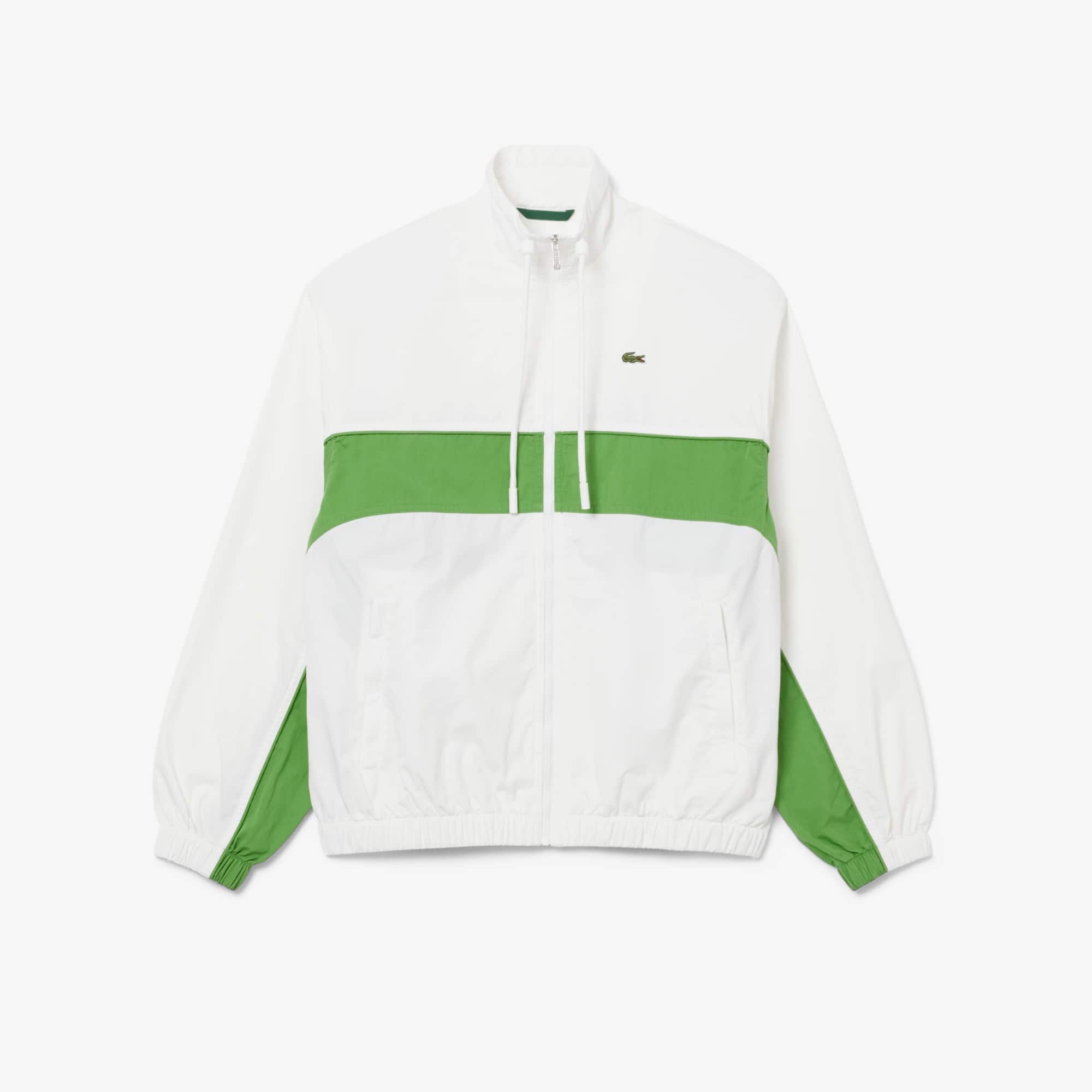 Relaxed Fit Zipped Cotton Twill Jacket - undefined - New In 2026
