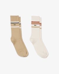 Unisex 2-Pack Striped Socks