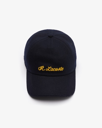 Men&rsquo;s Embroidered Wool Felt Cap