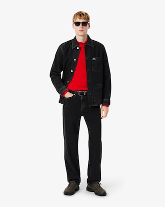 Men's 5-Pocket Straight Cut Indigo Jeans