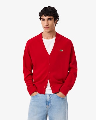 Men's Relaxed Fit Wool Cardigan