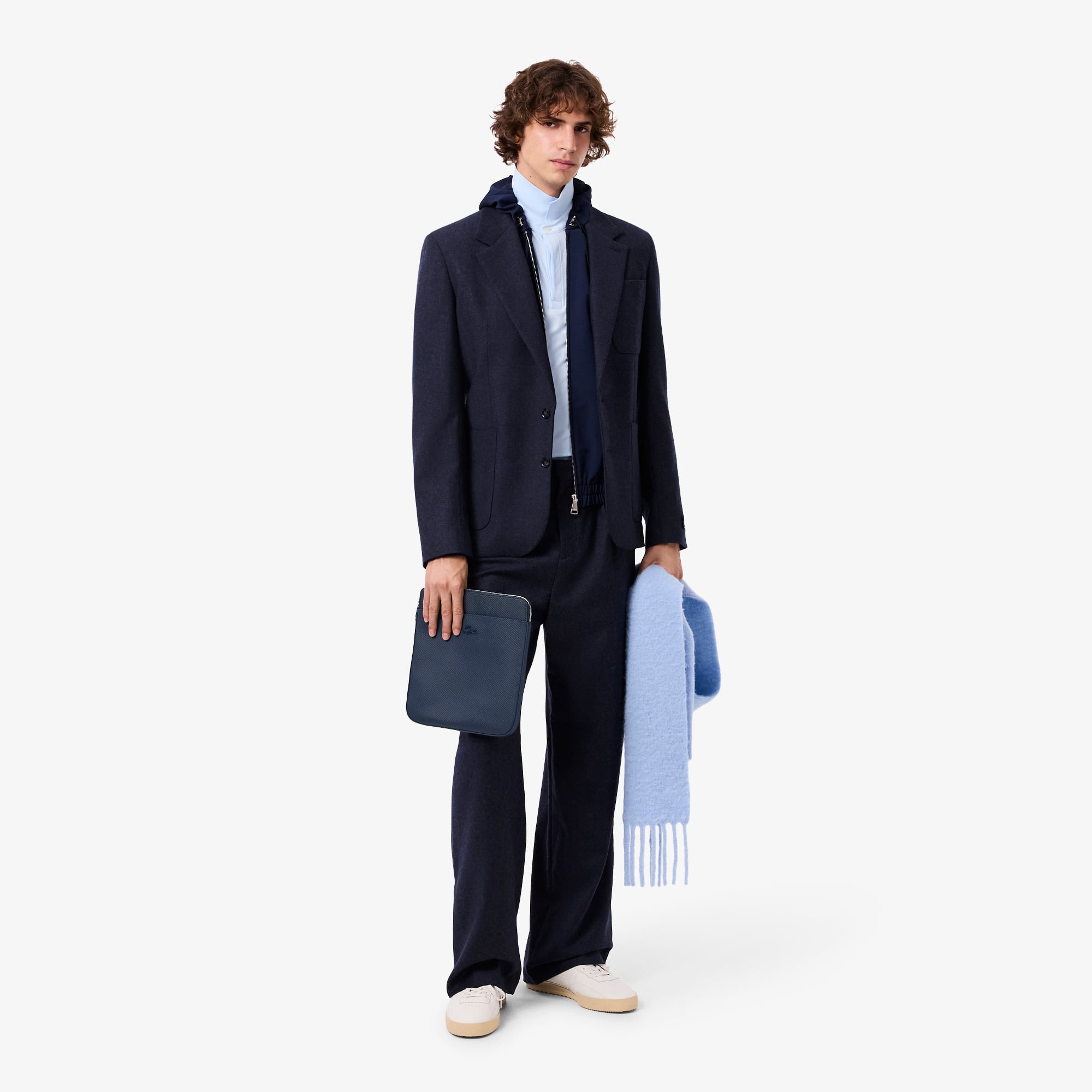 Chantaco Leather Shoulder Bag - Bags - New In 2025 | Lacoste