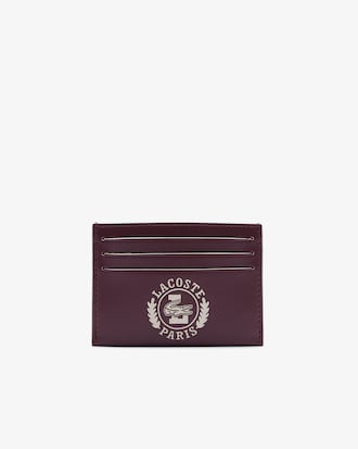 Men's Vintage Logo FG Leather Card Holder