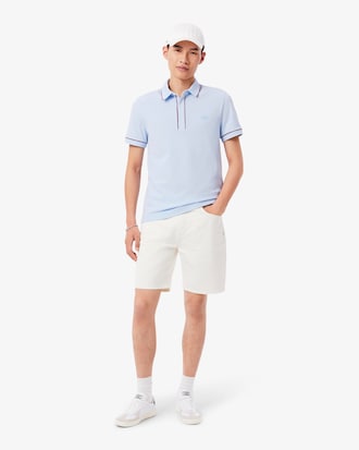 Men's Regular Fit Paris Stretch Piqu&eacute; Polo