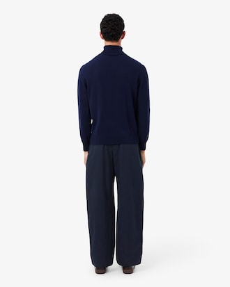 Pantal&oacute;n Chino de Corte Amplio de Algod&oacute;n El&aacute;stico