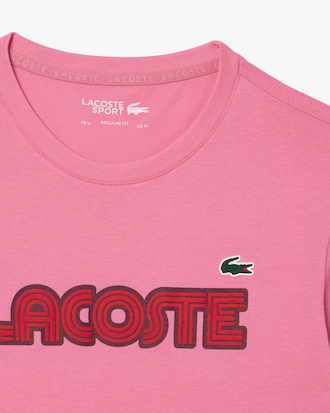 Playera deportiva de algodón ultra seco con logo
