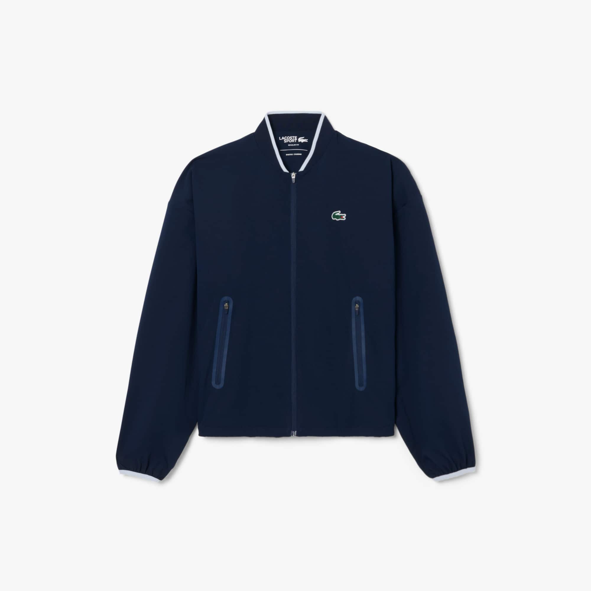 Lacoste Tennis Water-repellent Track Jacket - 40 In Blue