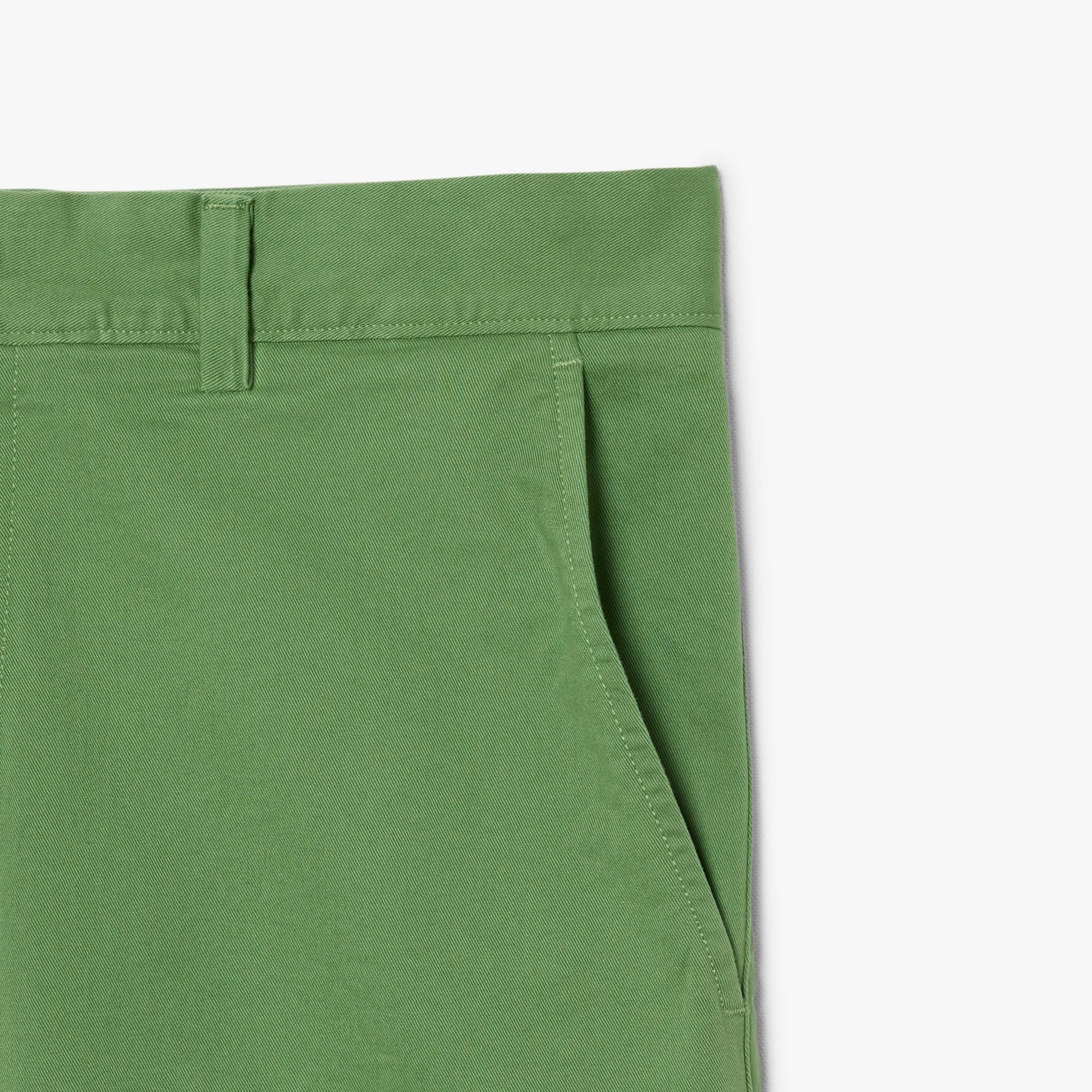 Stretch Twill Chino Shorts - Shorts & Swim - New In 2026 | Lacoste