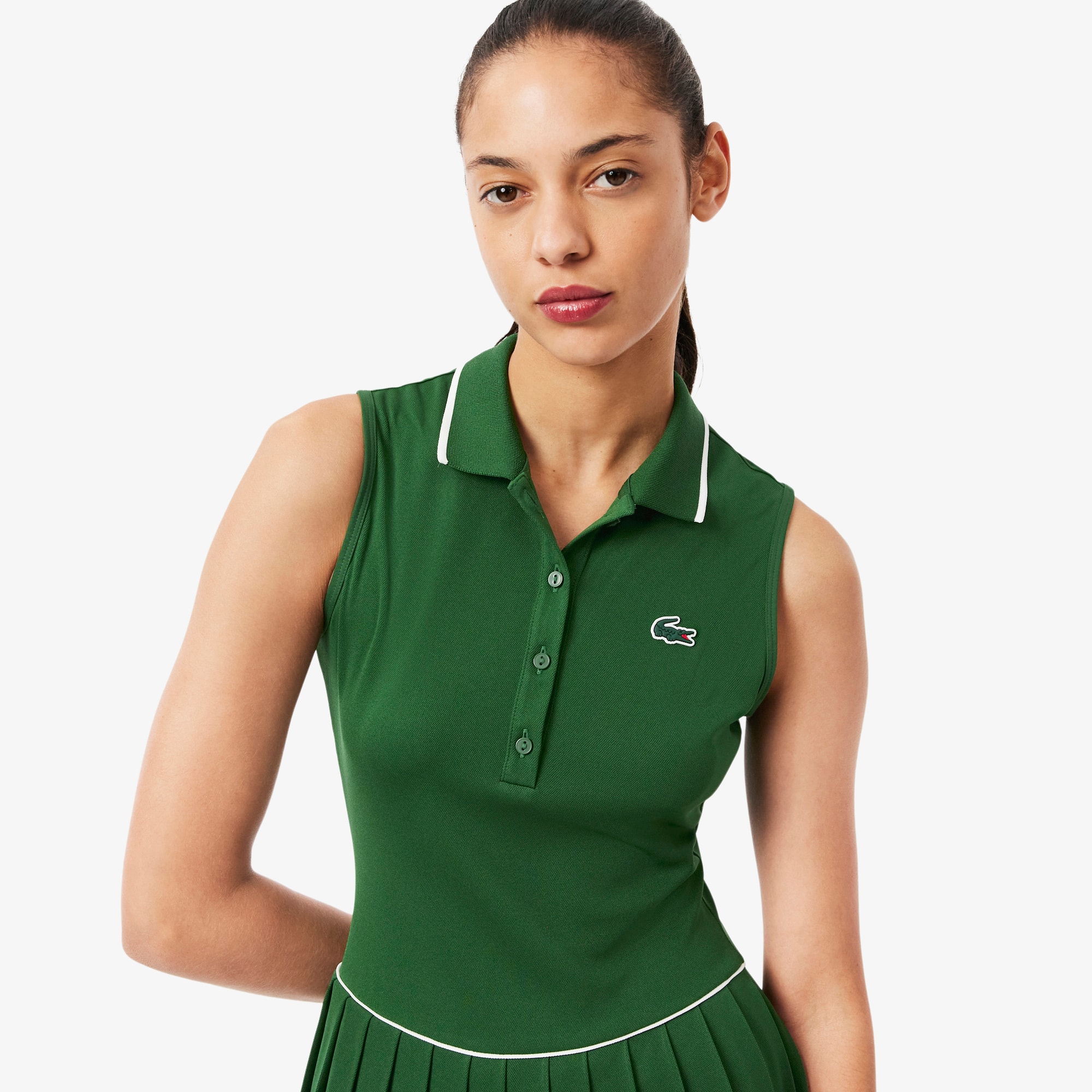 lacoste tennis dress green Women's Ultra Dry Tennis Heritage Dress - Dresses - New In 2026
