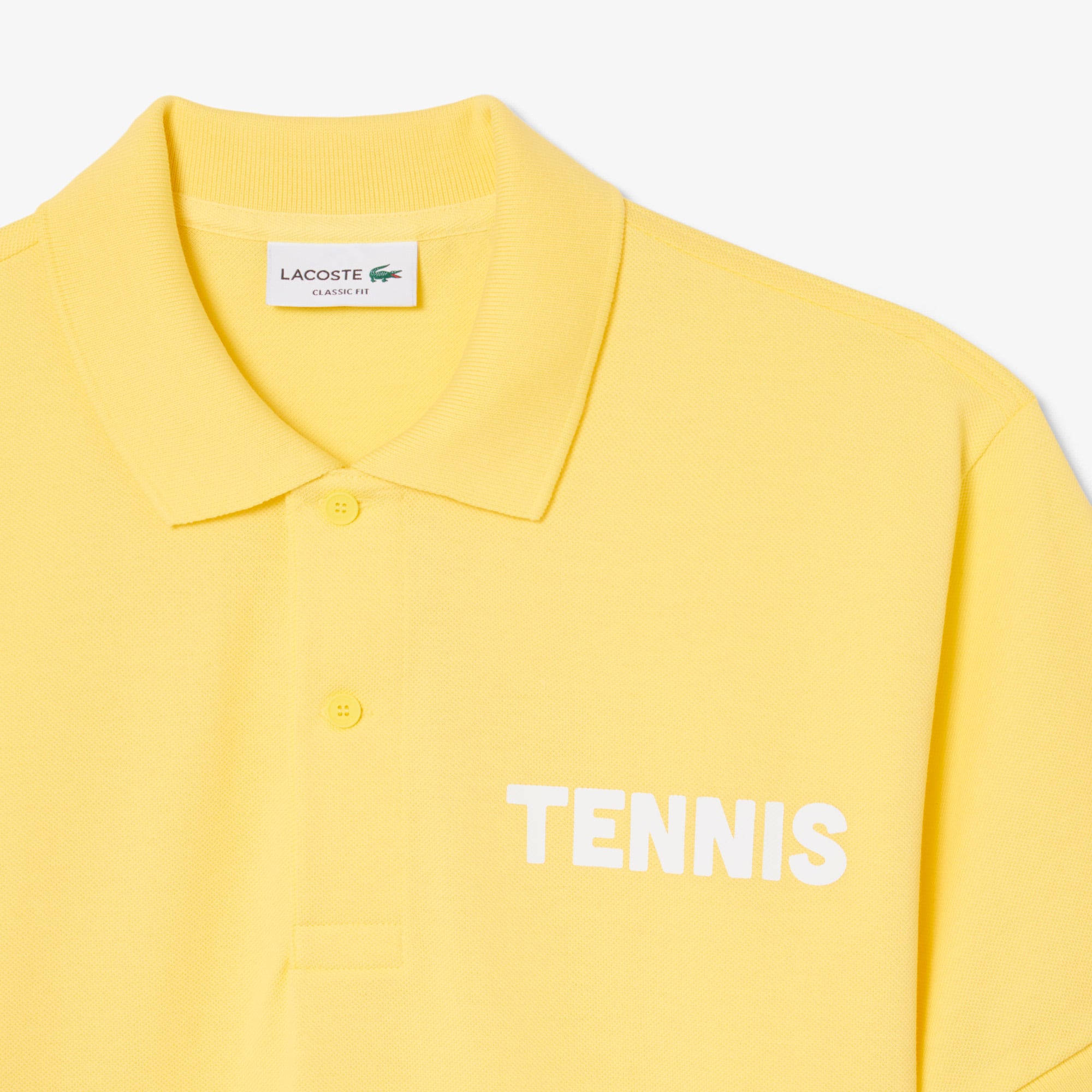Classic Fit Printed Petit Piqué Polo
