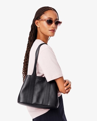 Small City Court Grain Leather Tote