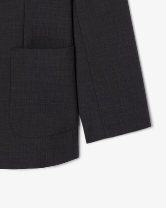 Wool Blend Blazer