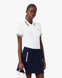 Slim Fit French Made Ribbed Polo Shirt