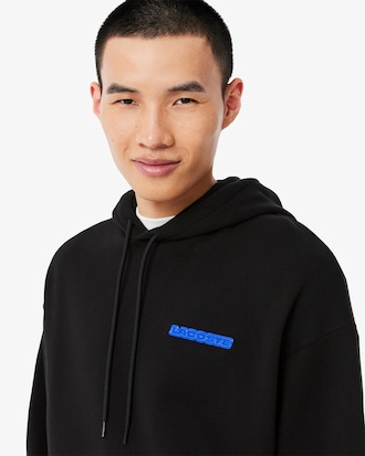 Men's Loose Fit Print Hoodie