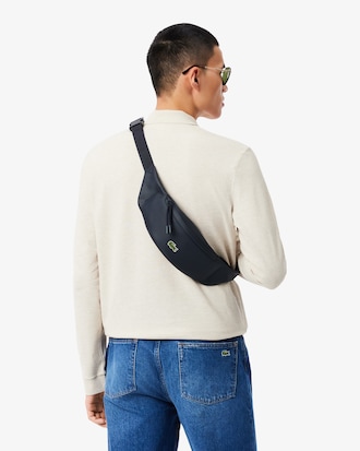 Sac banane zipp&eacute; LCST en toile enduite unie
