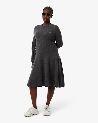 Women's Short Seamless Wool Dress