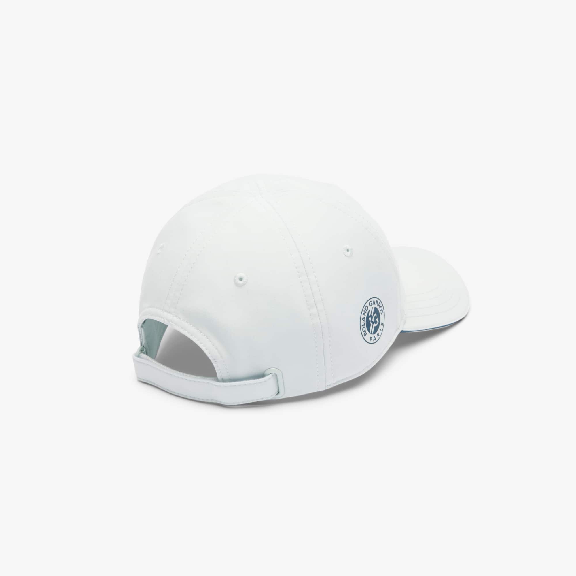 ジョコビッチ　LACOSTE ホワイトキャップ ONE SIZE Unisex Roland-Garros Edition Microfiber Cap - Caps & Hats