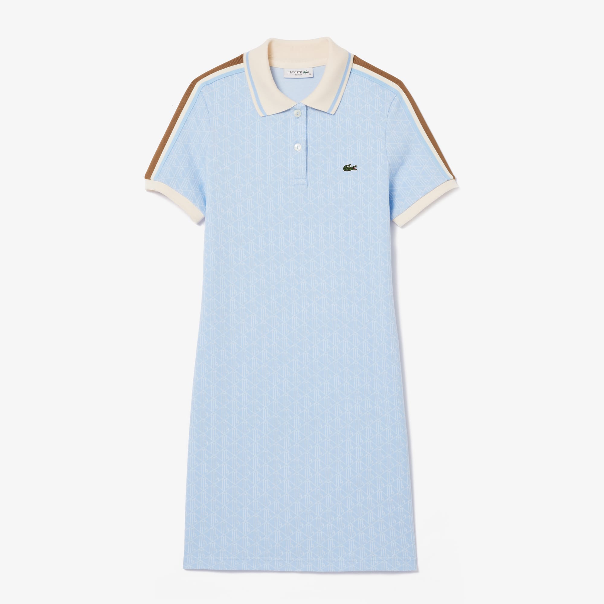 Women's Slim Fit Monogram Dress - Dresses - New In 2025