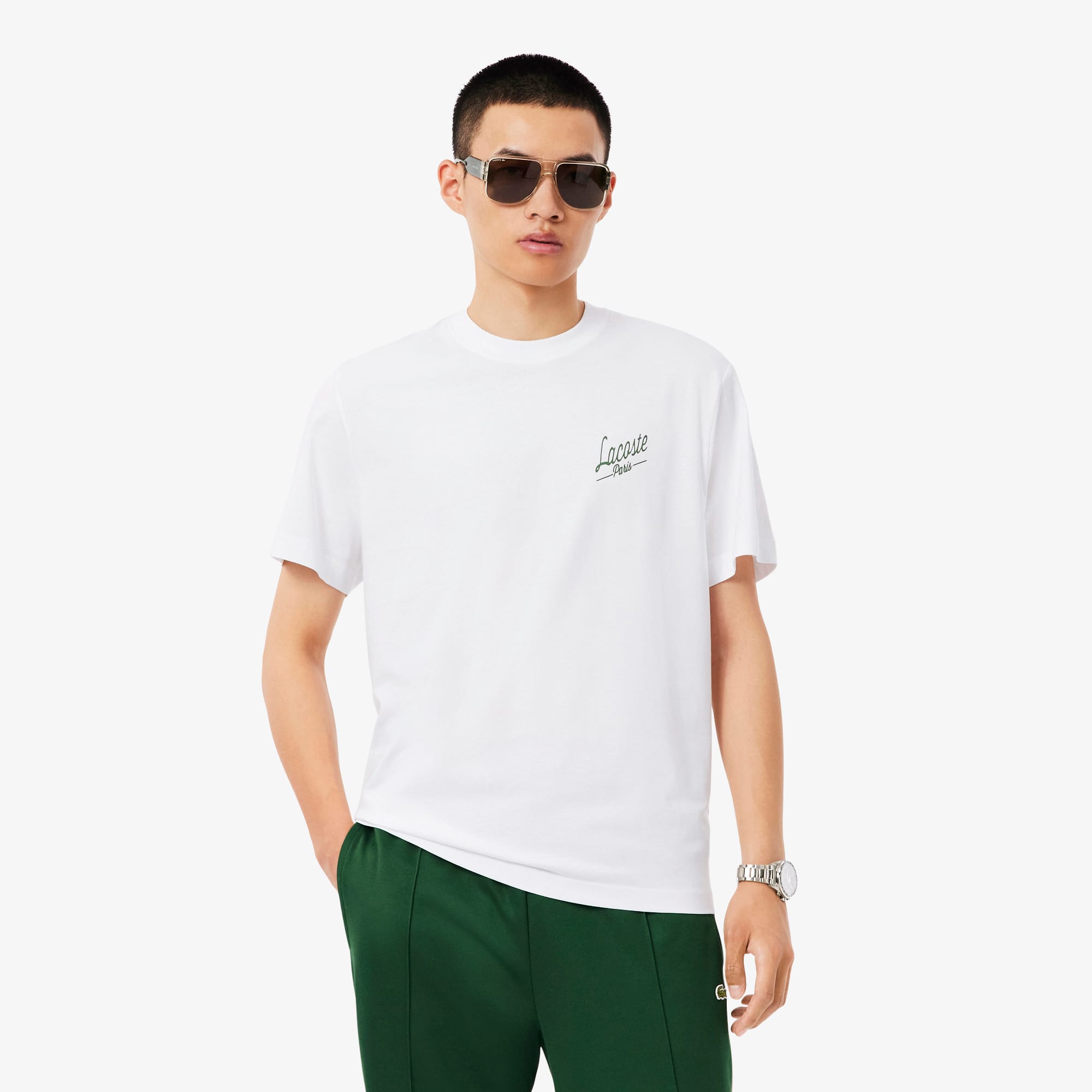 Men's Multi Print Jersey T-Shirt - T-shirts - New In 2025 | Lacoste