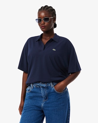 Women's Relaxed Fit Piqué Polo