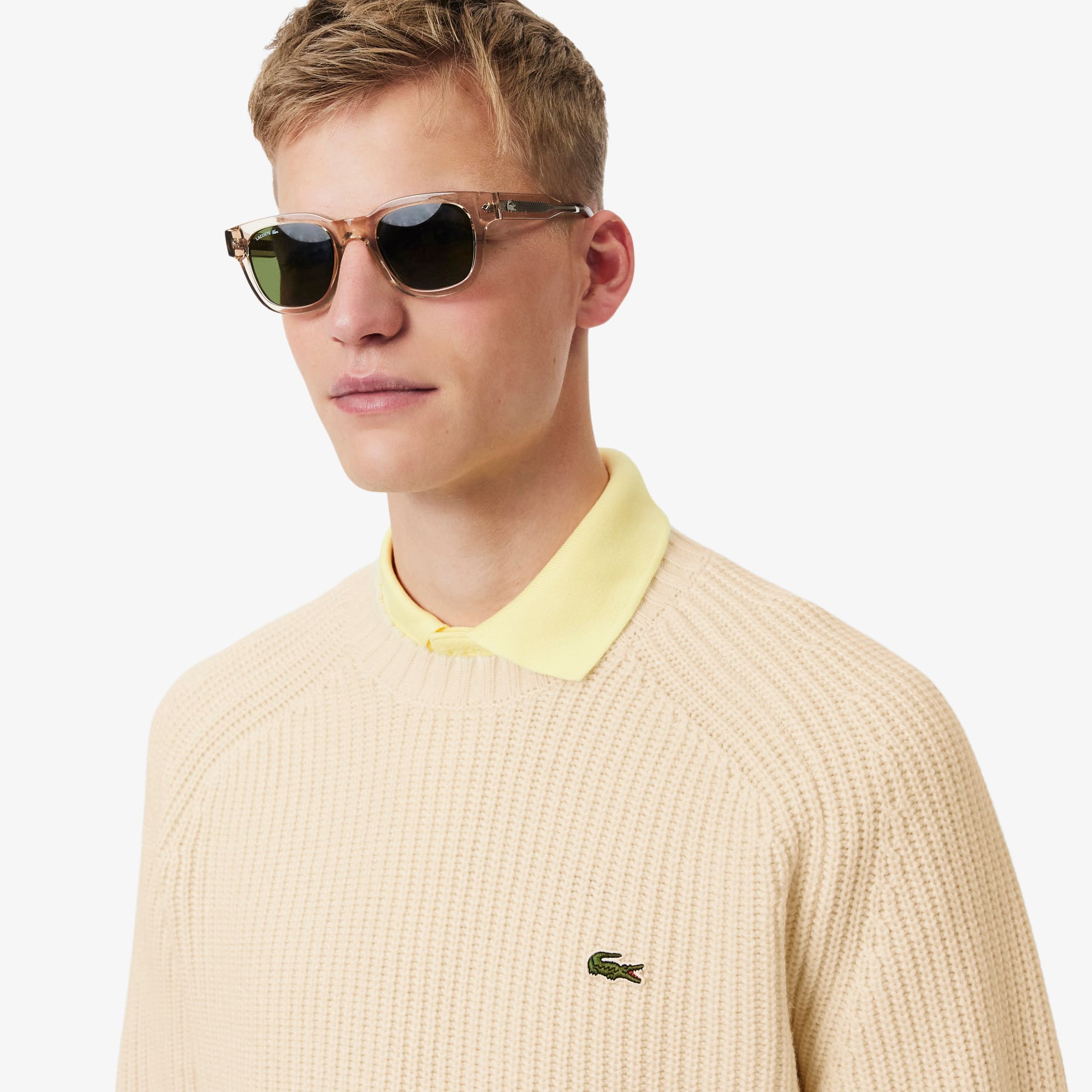 Men's Wool Crew Neck Sweater