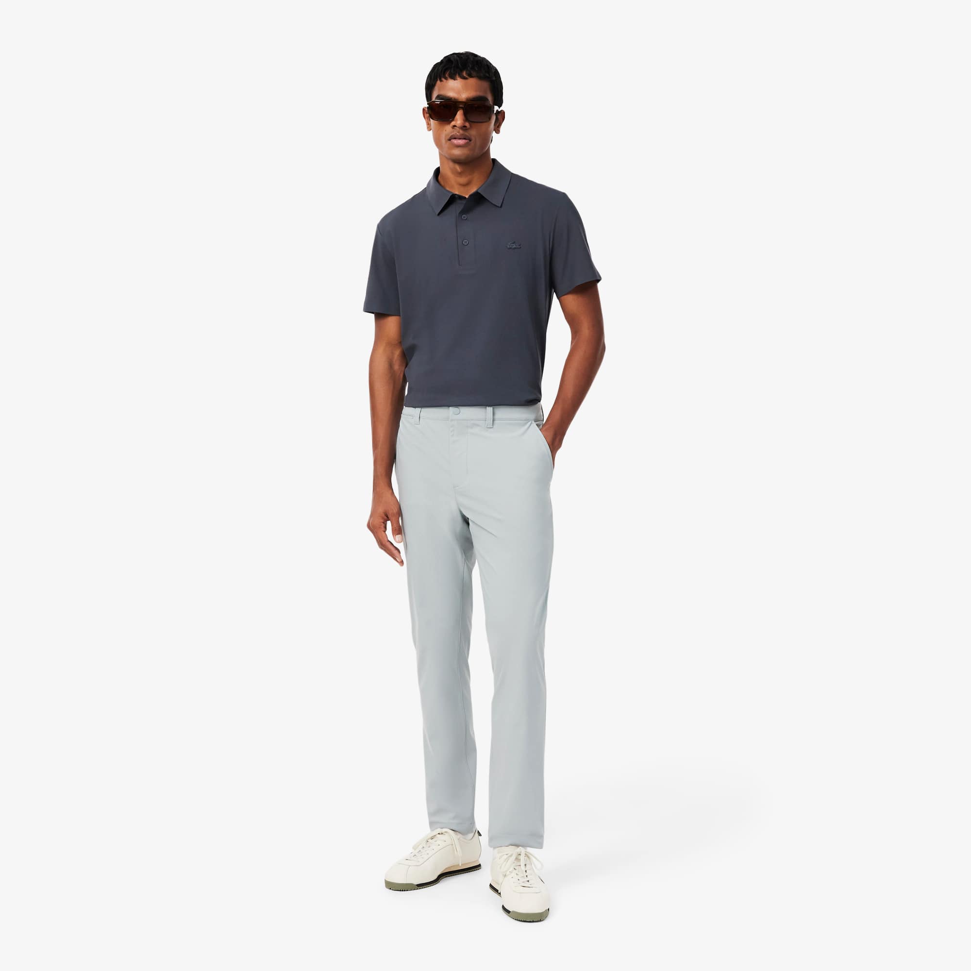 Slim Fit Knit Chino Pants