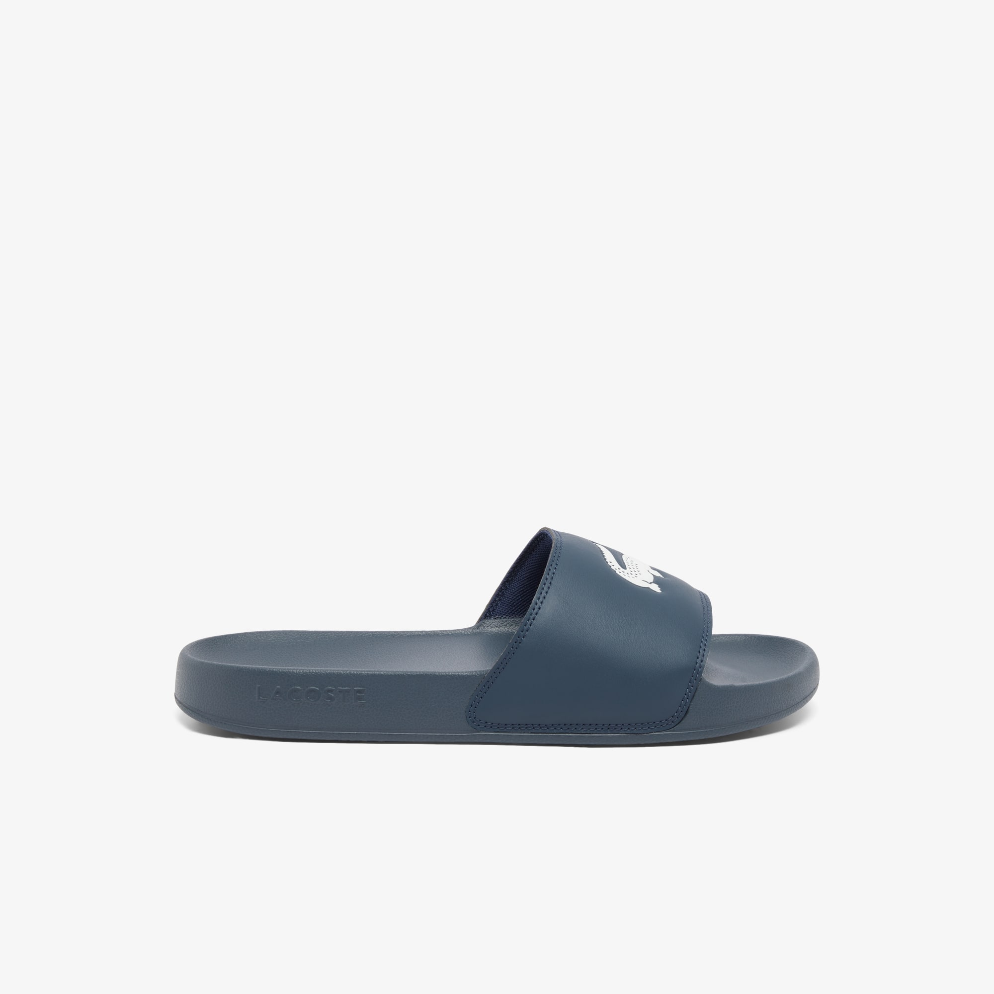 Lacoste Men's Serve Slide - 11 In Blue